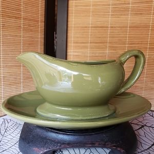 Gravy boat and plate Better Homes and Gardens